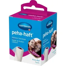 Hartmann Fixierbinde latexfrei 6 cm x 4 m 1 St