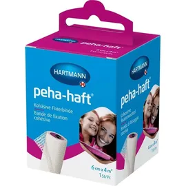 Hartmann Fixierbinde latexfrei 6 cm x 4 m 1 St