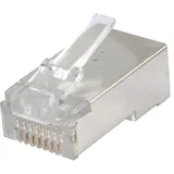 Logilink RJ45-Modularstecker CAT 5e geschirmt 100 Stück