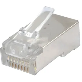 Logilink RJ45-Modularstecker CAT 5e geschirmt 100 Stück
