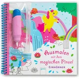 Arena 3-401-71737-5 Ausmalen mit dem magischen Pinsel. Einhörner