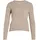 VILA Comfy Pullover Natural Melange M