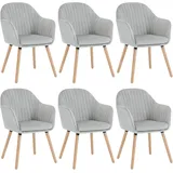 Woltu BH95hgr-6 Restaurant- - Esszimmer-Stuhl