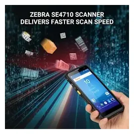 Tera Android Barcode Scanner mit Ladestation 5.5" Tragbarer Handheld Mobile Computer PDA mit 1D 2D QR Scanner Android 9 Zebra SE4710 NFC Wi-Fi GPS BT HD-Display für Logistik P166
