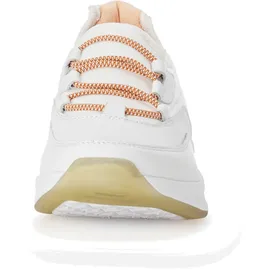 Gabor Sneaker Low Damen Weiß/Orange 39