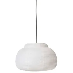 Made By Hand - Papier Single Pendelleuchte Ø52 White