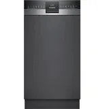 Siemens iQ300 SR53ES24KE Einbau-Geschirrspüler (teilintegrierbar, 450 mm breit, Edelstahl)