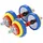 HMS Kurzhantel-Langhantelset Fitness SKC20 2x10kg