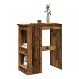vidaXL Bartisch 90 x 47,5 x 103,5 cm Braun