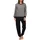normann Frottee Pyjama Damen mit Bündchen Grau 40/42