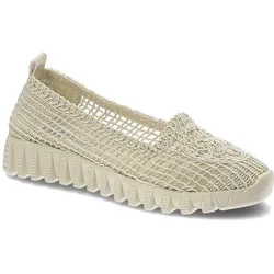 Beige Halbschuhe New Performance Bequeme Damenschuhe, 36