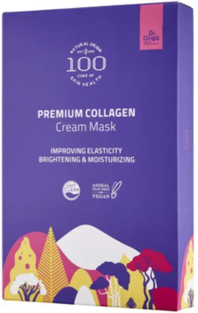Dr.Orga Premium Kollagen-Crememaske (5 Stück/Box)