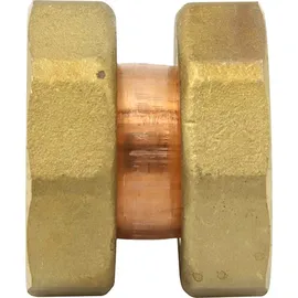 LK Armatur Deutschland GmbH Flanschkupplung 28 x 1,2 Überwurfmutter Gold