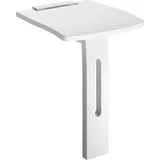 Delabie Duschsitz BASIC hochklappbar mit Fuß weiß