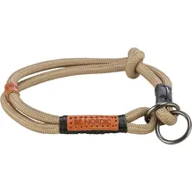 Trixie BE Nordic Zug-Stopp-Halsband Sand/Schwarz L