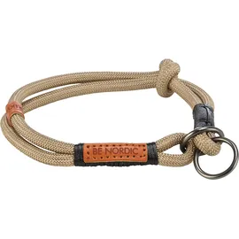 Trixie BE Nordic Zug-Stopp-Halsband Sand/Schwarz L