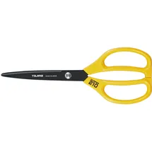 TAJIMA Schere, Präzisionsschere (exakte Schnitte komfortable Bedienung angenehme Griffergonomie beschichtetes Blatt 210 mm),