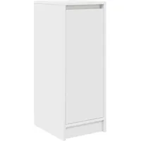 VidaXL Schuhschrank Weiß 29,5x34x76 cm Holzwerkstoff