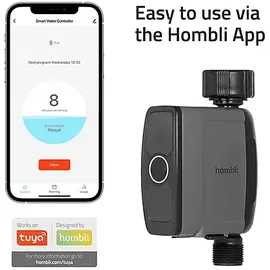 Hombli Smarte Bewässerungssteuerung 1 St. Grau