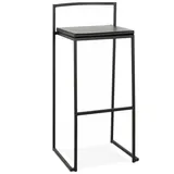 KADIMA DESIGN Barhocker für Küchentheke | Moderner Barstuhl mit Polyurethan Sitz | Gr.: onesize
