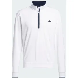 adidas Lightweight Half-Zip Oberteil White M