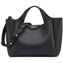 DKNY Willa Mini Umhängetasche Kunstleder Black/Silver