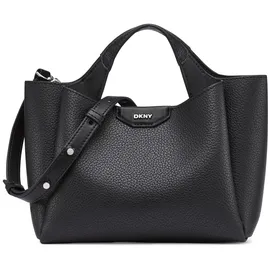 DKNY Willa Mini Umhängetasche Kunstleder Black/Silver