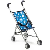 Bayer Chic 2000 CHIC2000 Puppenbuggy Roma, Mini-Buggy, Blau,
