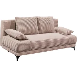 Z2 Schlafcouch Cord 2-Sitzer Rosa