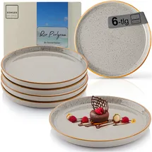 sänger Dessertteller grau 6er Set