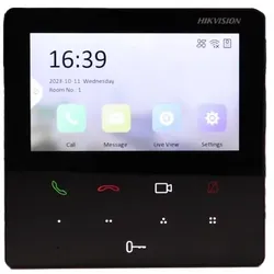 LAN IP 4,3 Zoll Monitor Touchscreen schwarz als Erweiterung