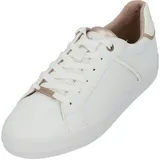S.Oliver Damen Sneaker flach Leicht Bequem, Weiß 38 EU