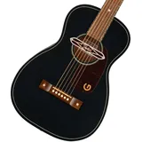 GRETSCH Jim Dandy Deltoluxe Parlor Akustikgitarre, schwarzer Deckel