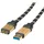 Roline USB-A auf Micro-USB 0,8 m Schwarz