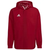 Adidas Entrada 22 Allwetterjacke Herren - rot/weiß-XS