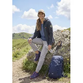 VIVANCE Trekkinghose Cargo Jeans Optik Grau 40