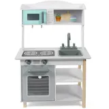 Bayer Chic 2000 Spielküche weiß-Mint-grau (310700)