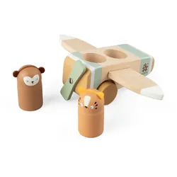 Sebra - Flugzeug aus Holz, Wildlife