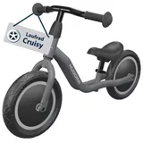 Hudora 10923 - Laufrad Cruisy 10 shadow, für Kinder von 73-100 cm, Sitzhöhe: 24-31,5 cm