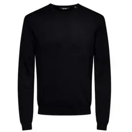 Only & Sons Rundhalspullover Schwarz M