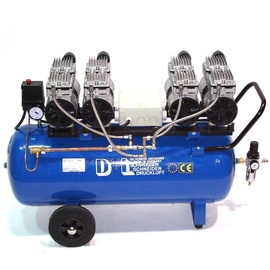 Apex Digital Druckluft Kompressor Silent Leise V8 360/8/90W Ölfrei Flüster Kompressor 4PS