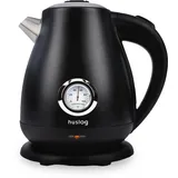 huslog Retro Wasserkocher 1,7 l Schwarz