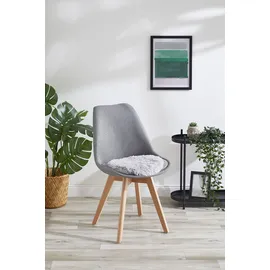 OTTO home Alpa Sitzkissen 34 x 34 cm Silber