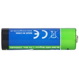 XCell 4x AA Mignon Akku Ni-MH 1,2V 2700mAh + Akku-Box