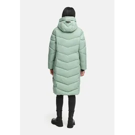 Navahoo Damen, Gr. M, smokey mint, Obermaterial: 100% Polyester; Innenseite: 100% Polyester; Futter: 100% Polyester, Jacken Winterjacke, mit Teddyfell innen