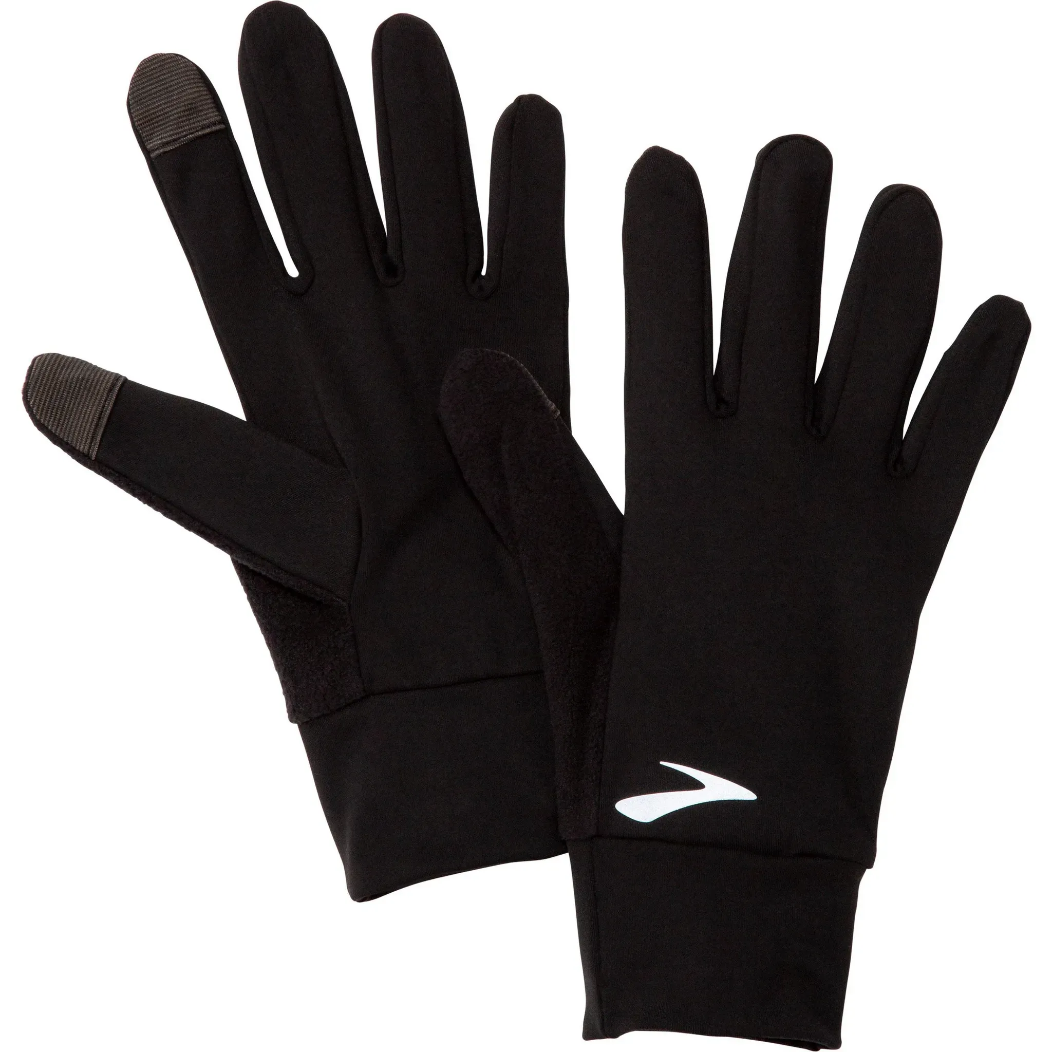 Brooks Fusion Midweight Handschuh in black, Größe M - schwarz