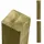 Plus Zaunpfosten 9 x 208 cm Natur/Holz