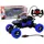 LeanToys RC-Auto Geländewagen CH RTR blau/schwarz (1:18)
