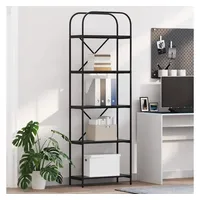 vidaXL Bücherregal 60 x 30 x 183 cm Schwarz