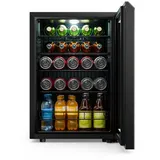 Klarstein Getränkekühlschrank 10048319, 64.5 cm hoch, 43 cm breit schwarz 43 cm x 64.5 cm x 48 cm